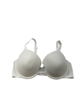 Auden Women's Size 34D Bra The Everyday Lightly Lined T-Shirt White NWOT